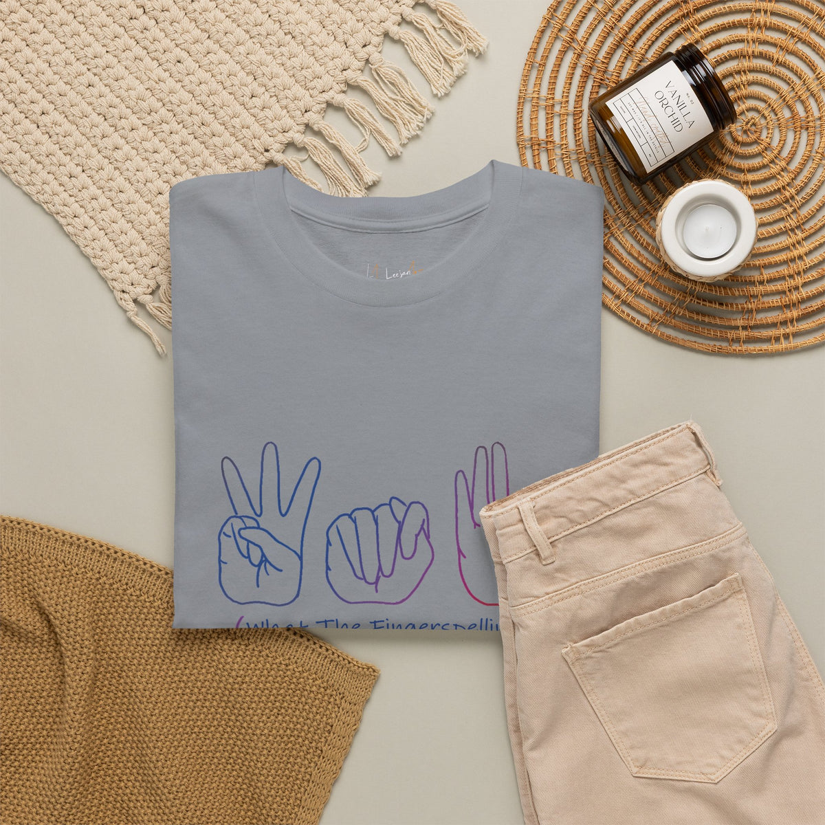 WTF(Fingerspelling) Deaf Humor T-shirt