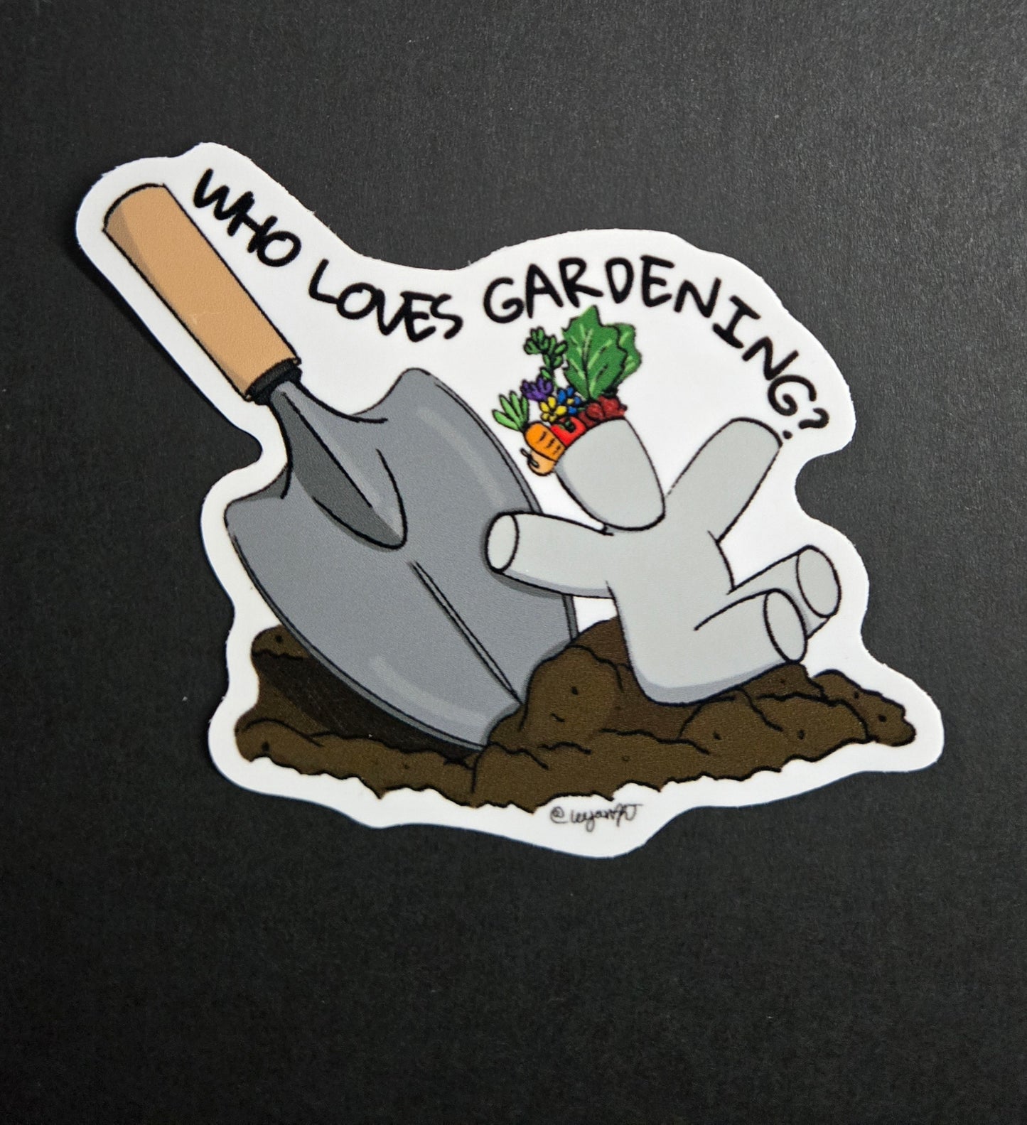 Who loves gardening