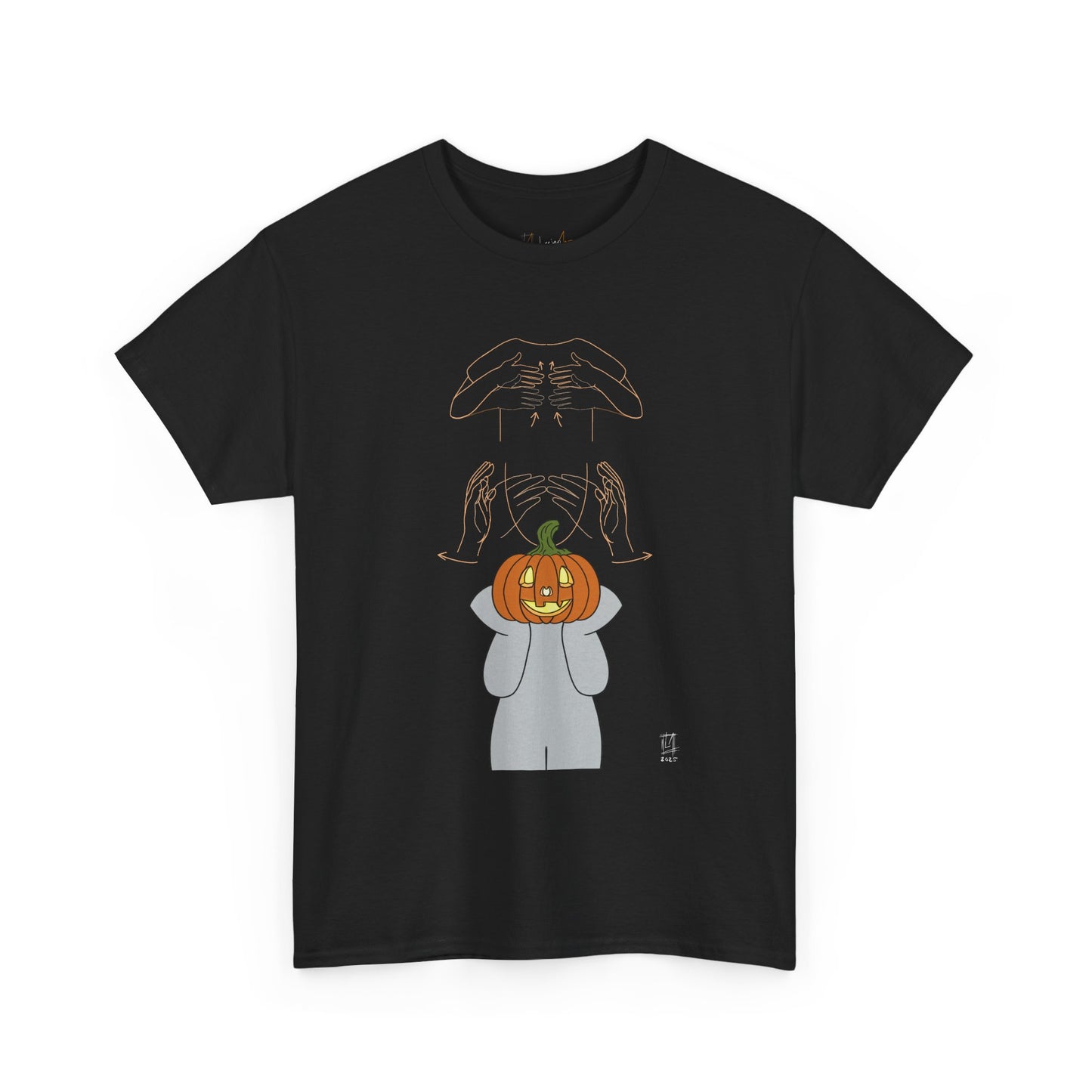 ASL Happy Halloween with Moodle Tshirt