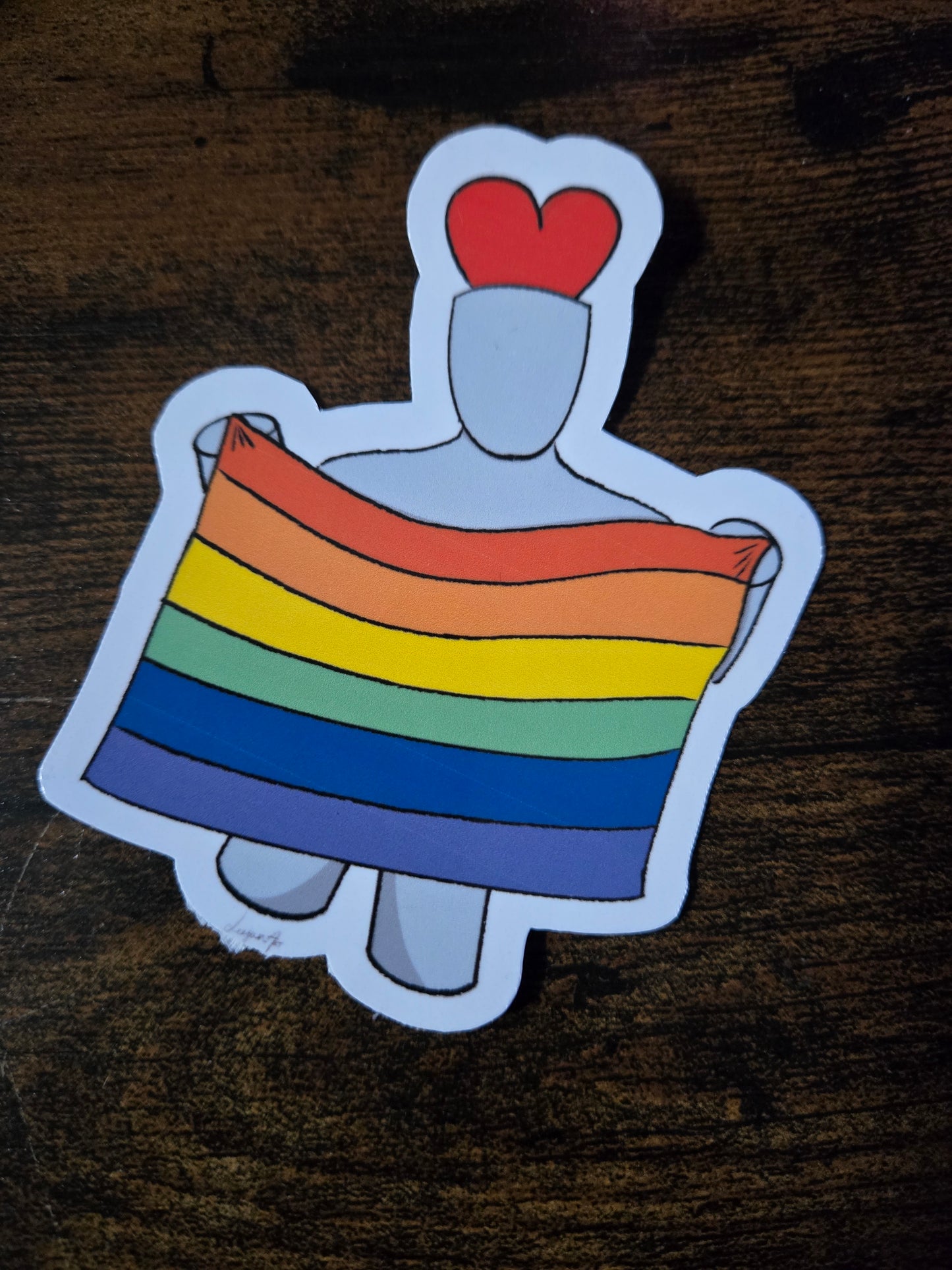Moodle's Pride Flag