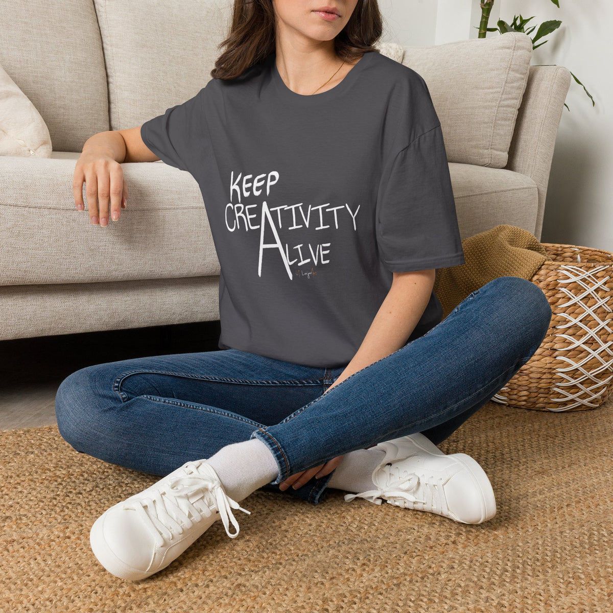 Keep Creativity alive Unisex Softstyle T-Shirt