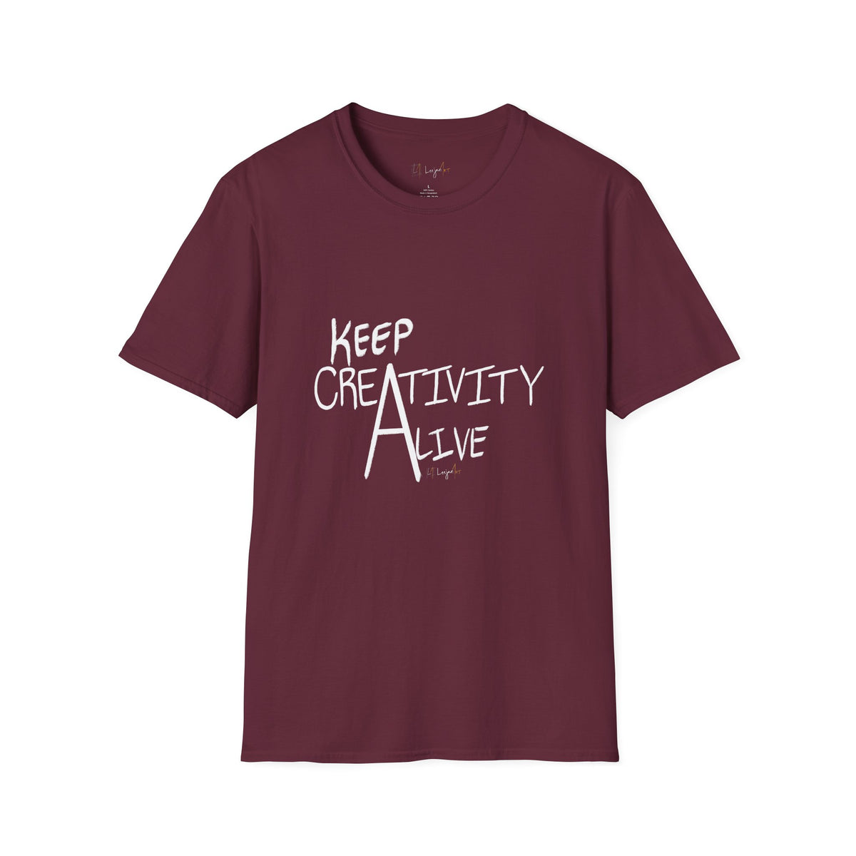 Keep Creativity alive Unisex Softstyle T-Shirt