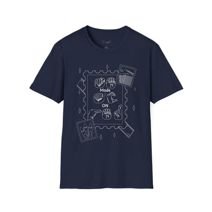 Teacher Fingerspelling Unisex Softstyle T-Shirt