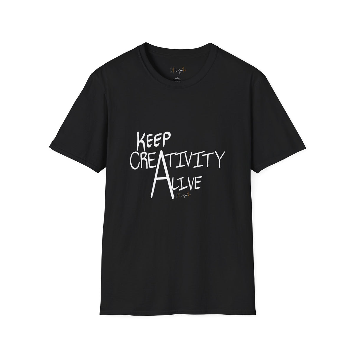 Keep Creativity alive Unisex Softstyle T-Shirt