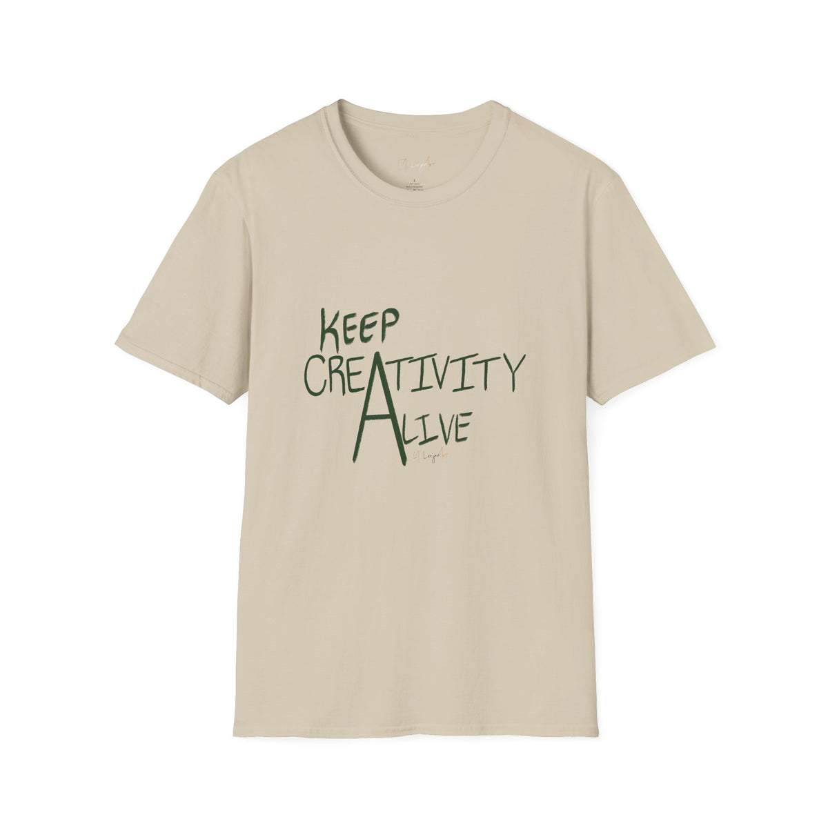 Keep Creativity alive Unisex Softstyle T-Shirt