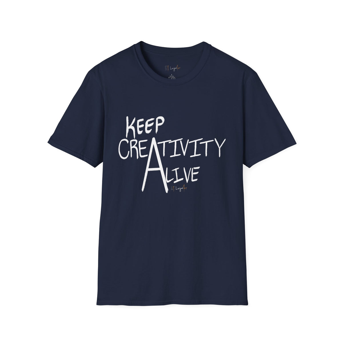 Keep Creativity alive Unisex Softstyle T-Shirt