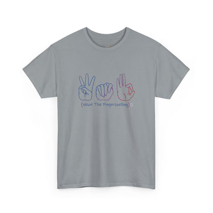 WTF(Fingerspelling) Deaf Humor T-shirt