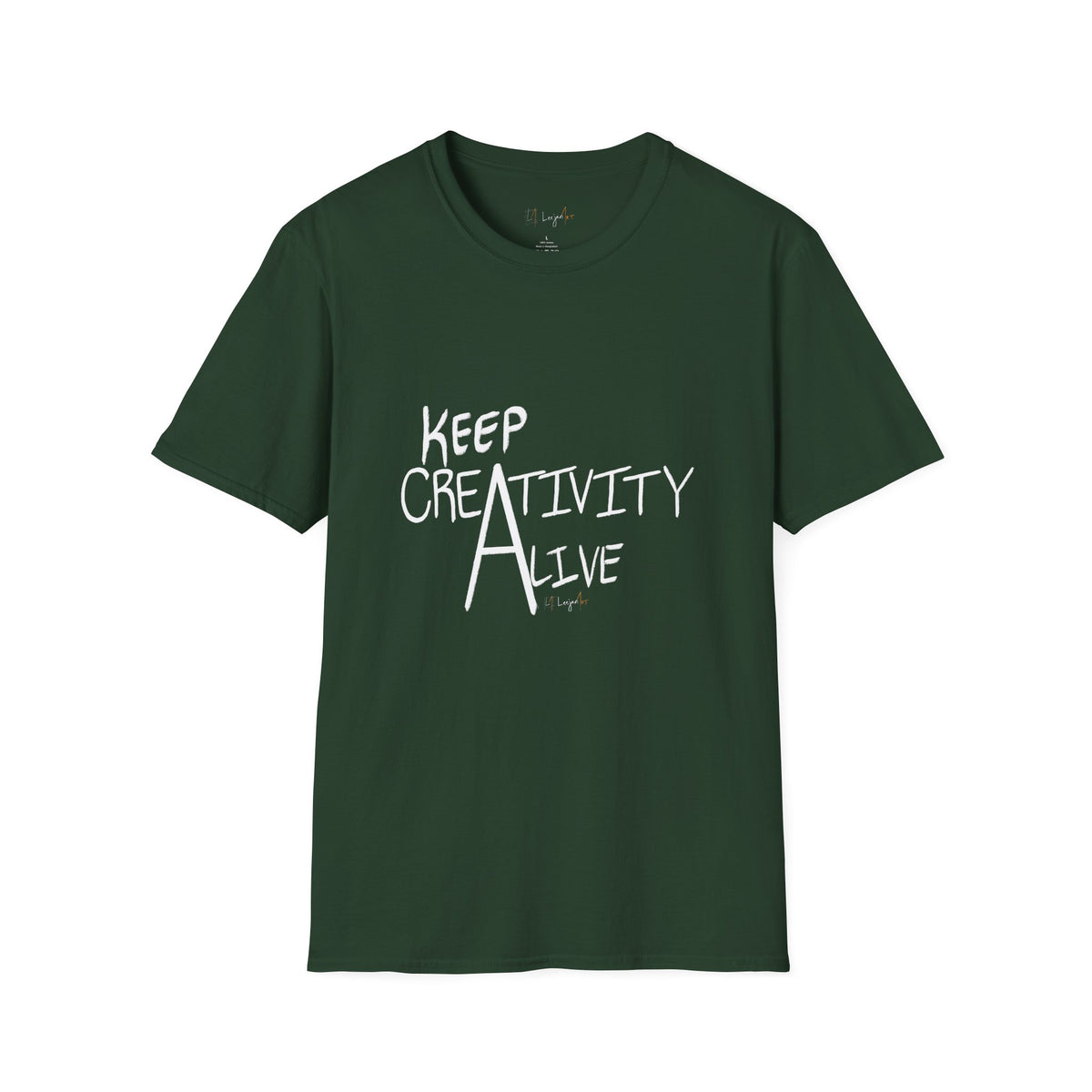 Keep Creativity alive Unisex Softstyle T-Shirt
