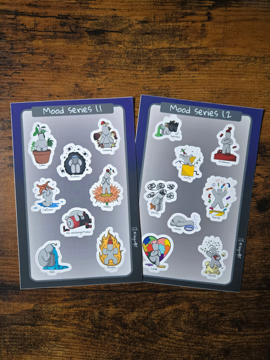 Mood series Sticker sheet