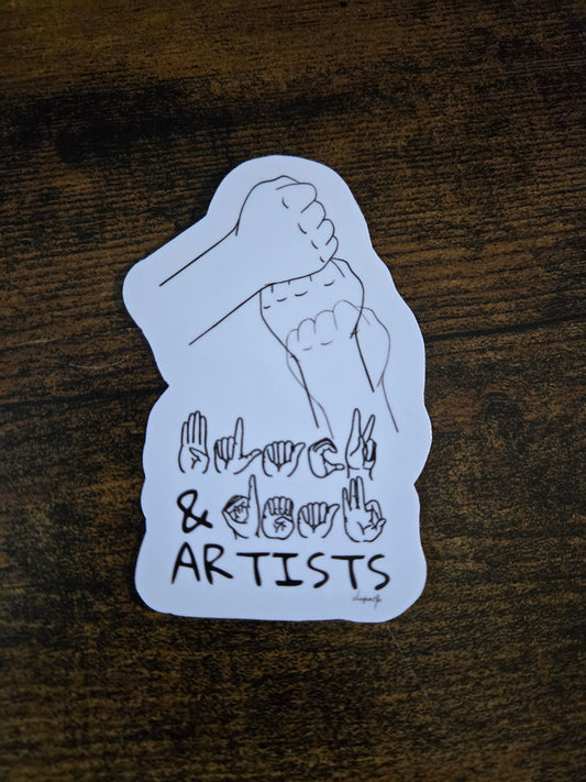 Support Black & Deaf Artists