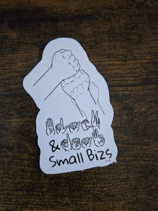 Support Black & Deaf Small Bizs