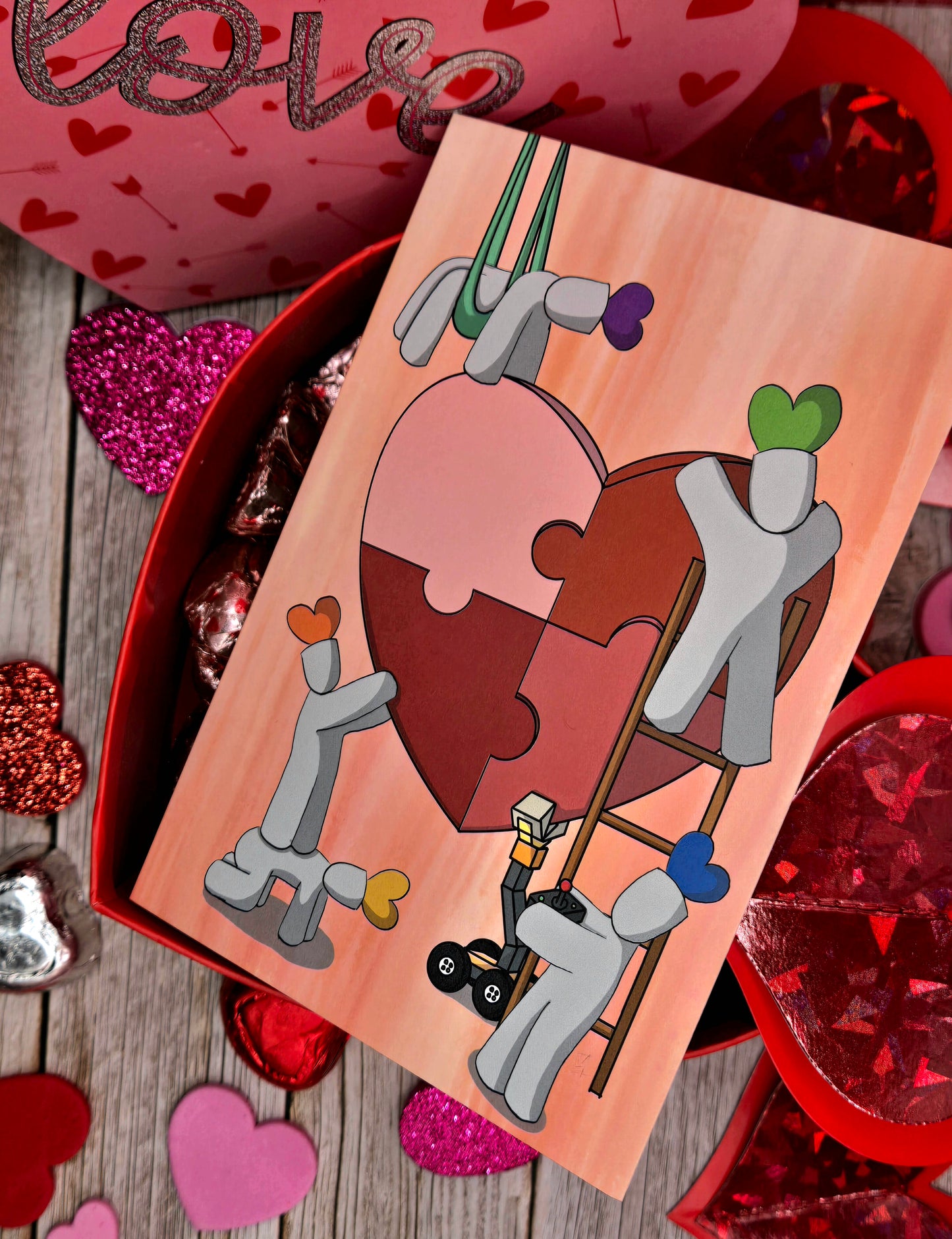 Love Moodles' Valentine's day