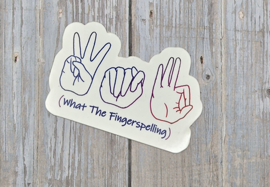 WTF: What The Fingerspelling