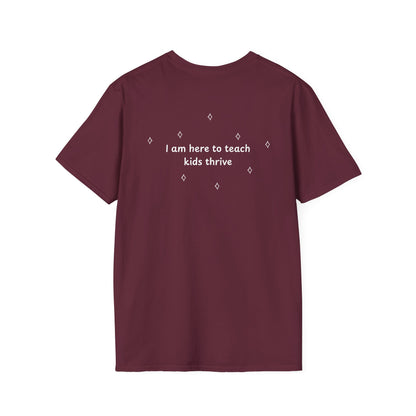 Paraprofessional Fingerspelling Unisex Softstyle T-Shirt