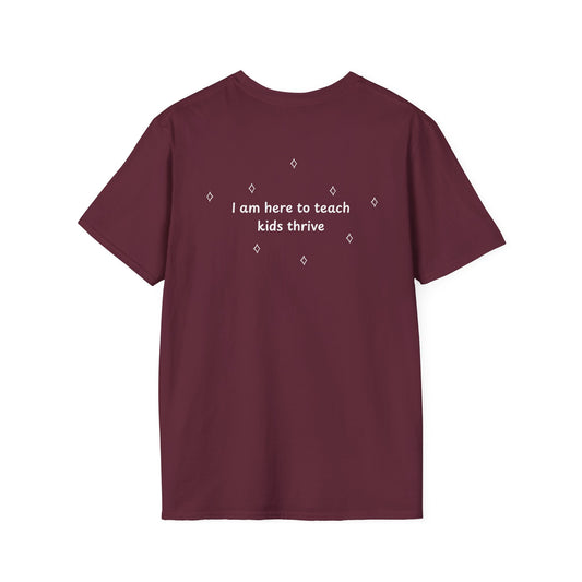 Paraprofessional Fingerspelling Unisex Softstyle T-Shirt