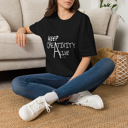 Keep Creativity alive Unisex Softstyle T-Shirt