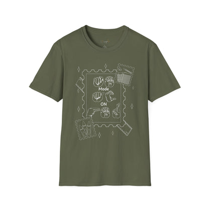 Teacher Fingerspelling Unisex Softstyle T-Shirt