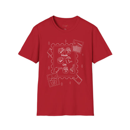Teacher Fingerspelling Unisex Softstyle T-Shirt