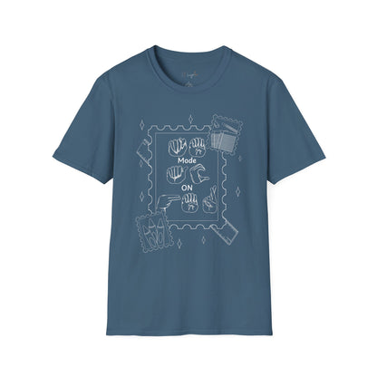 Teacher Fingerspelling Unisex Softstyle T-Shirt
