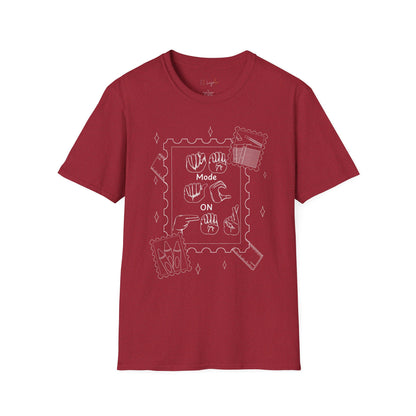 Teacher Fingerspelling Unisex Softstyle T-Shirt