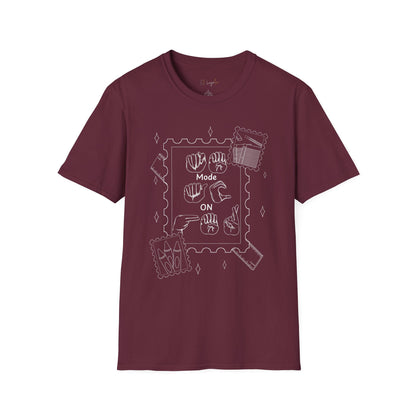 Teacher Fingerspelling Unisex Softstyle T-Shirt