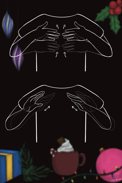 ASL Happy Holidays Greeting Card