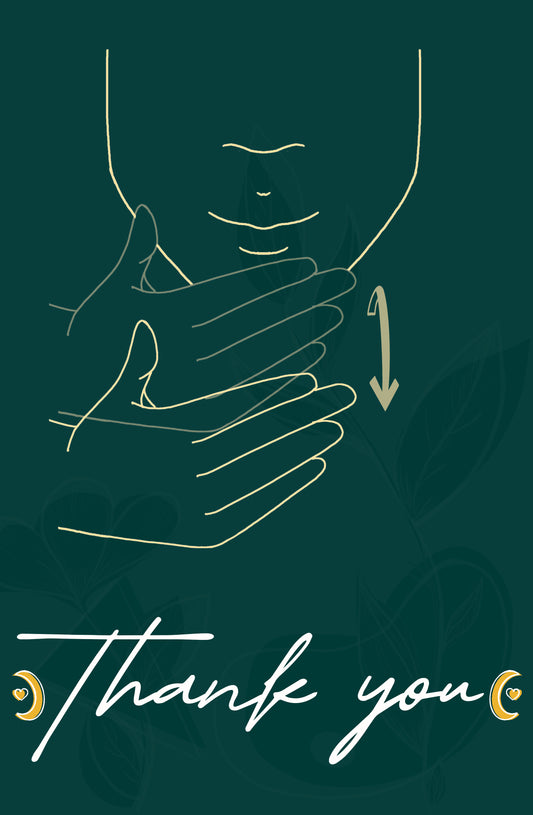 ASL Thank you Greeting Card