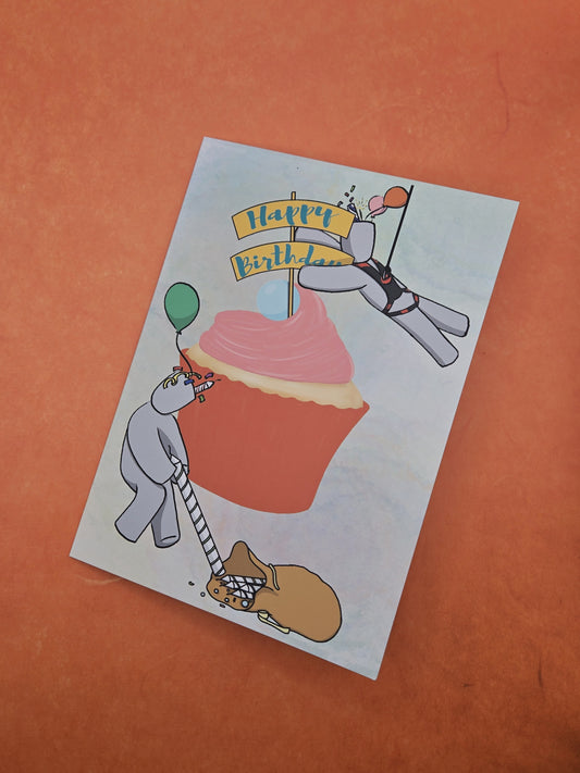 Moodle's Happy Birthday with ASL