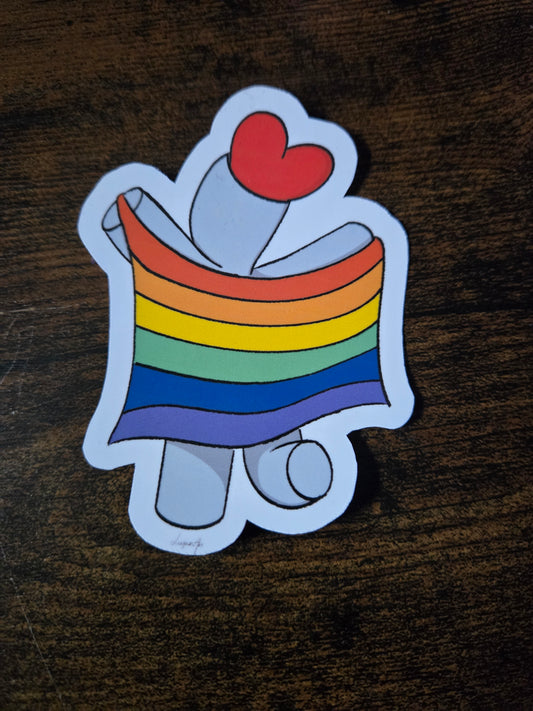 Moodle's Pride Flag